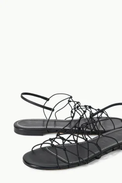 GIO KNOT SANDAL BLACK