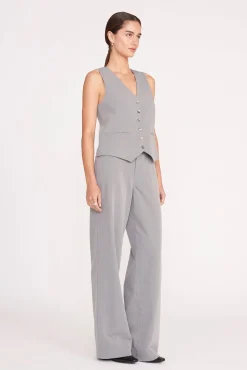 GRAYSON PANT  HEATHER GREY SUITING