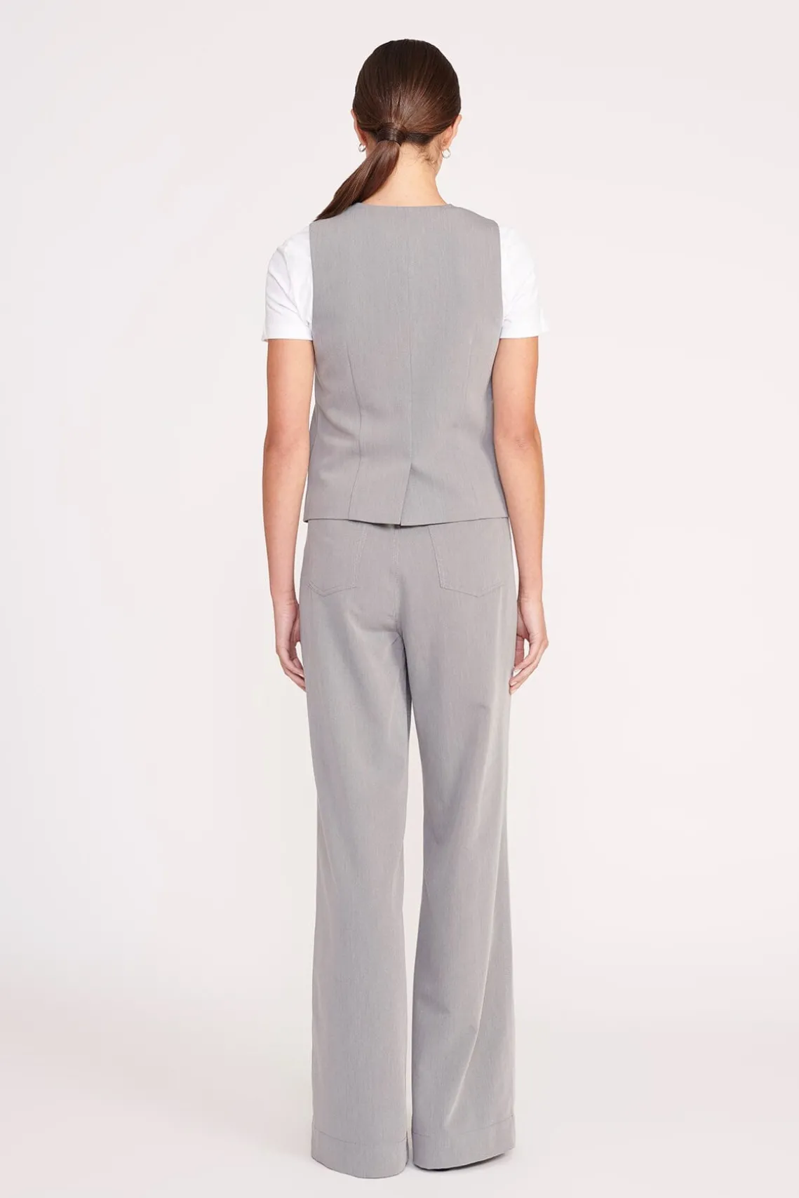 GRAYSON PANT HEATHER GREY SUITING