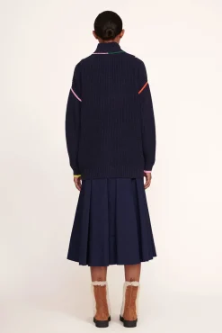 HAMPTON SWEATER NAVY MULTI