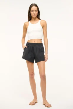 IBISCO CROPPED TANK WHITE