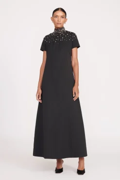 ILANA DRESS BLACK SILVER