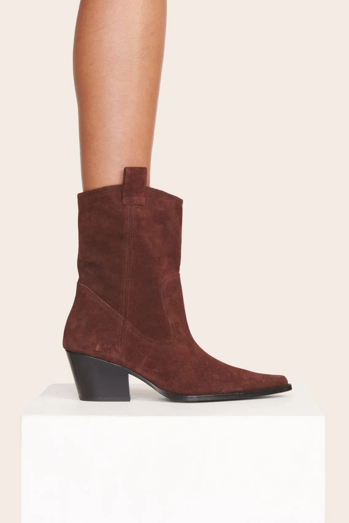 JUNE BOOT MAHOGANY