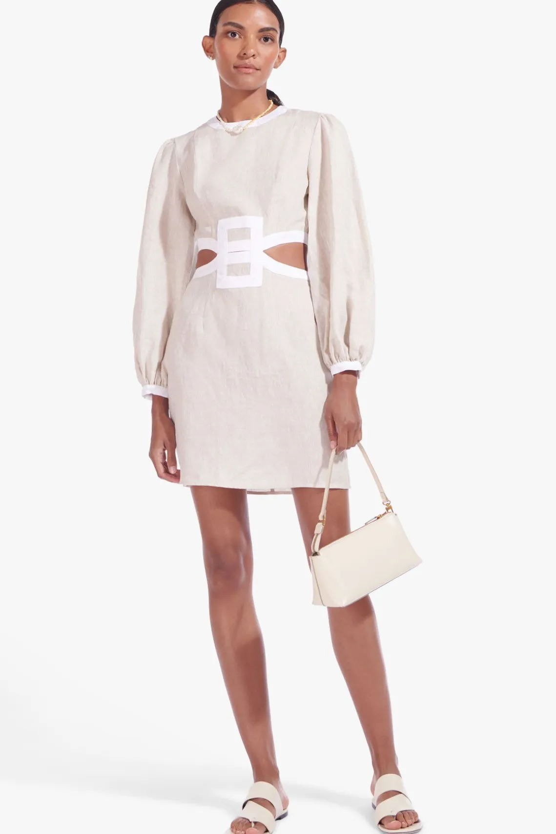 KAIA SHOULDER BAG CREAM
