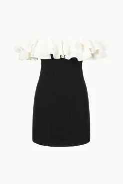 KIARA DRESS BLACK IVORY