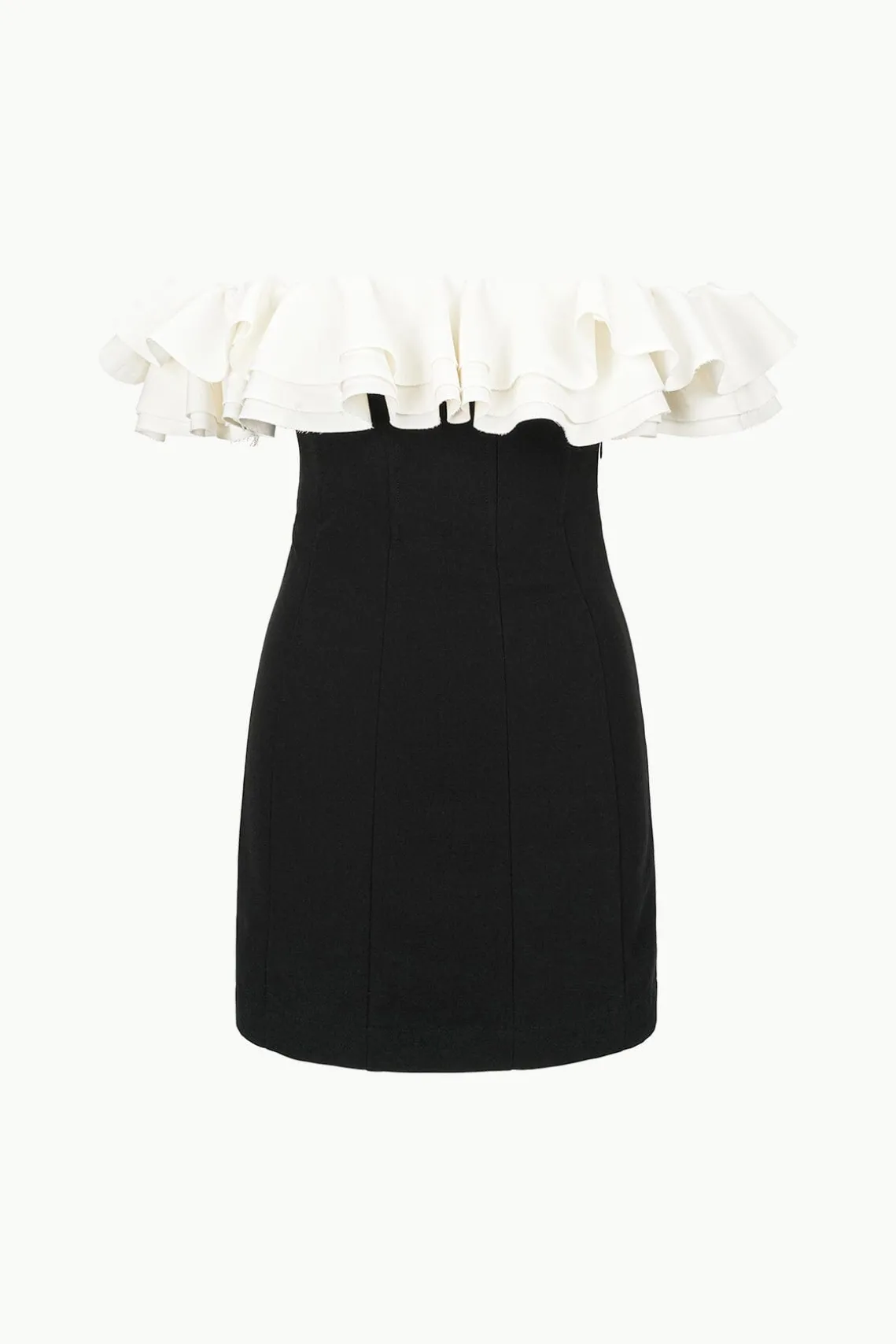 KIARA DRESS BLACK IVORY