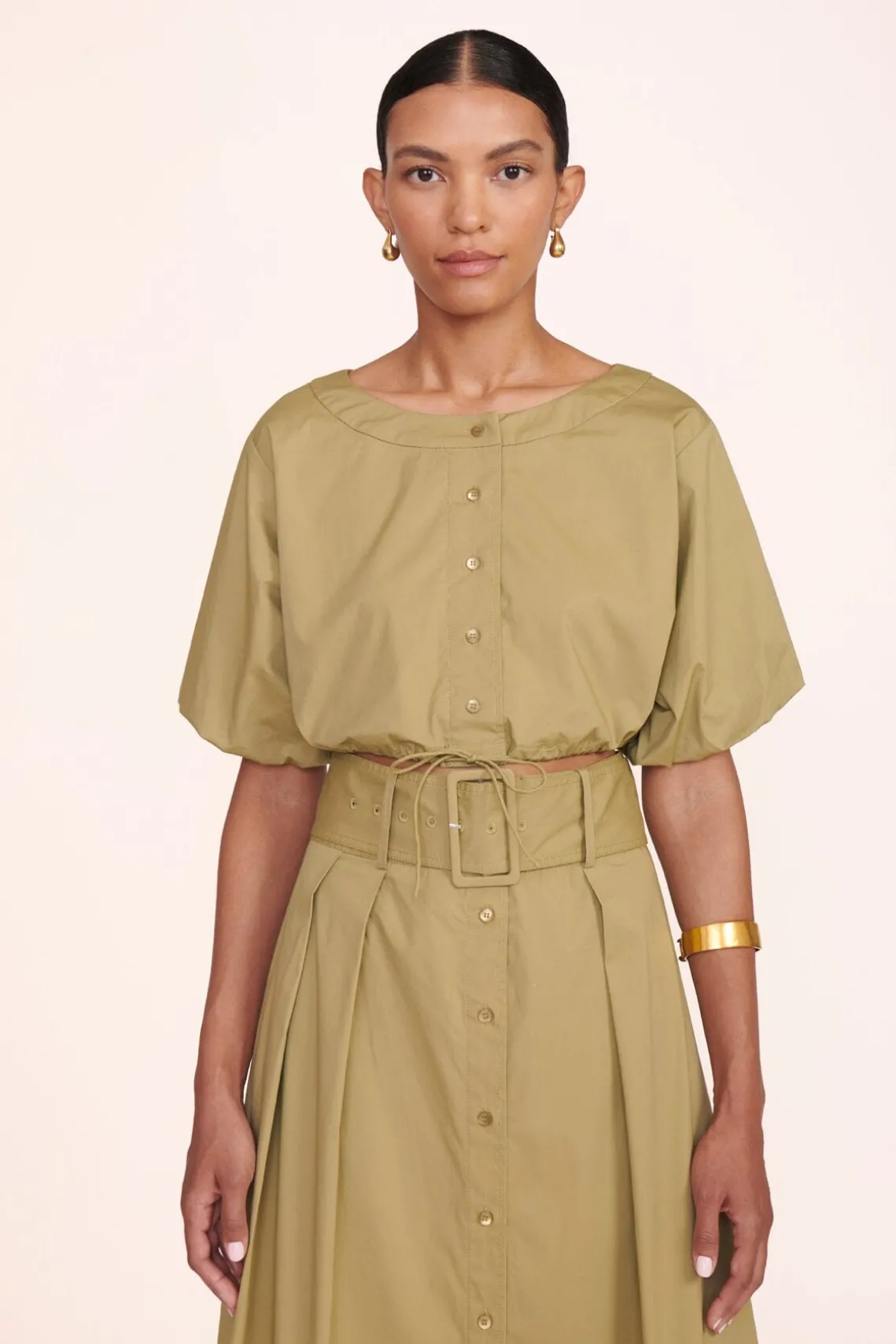 KINGSLEY SKIRT KHAKI