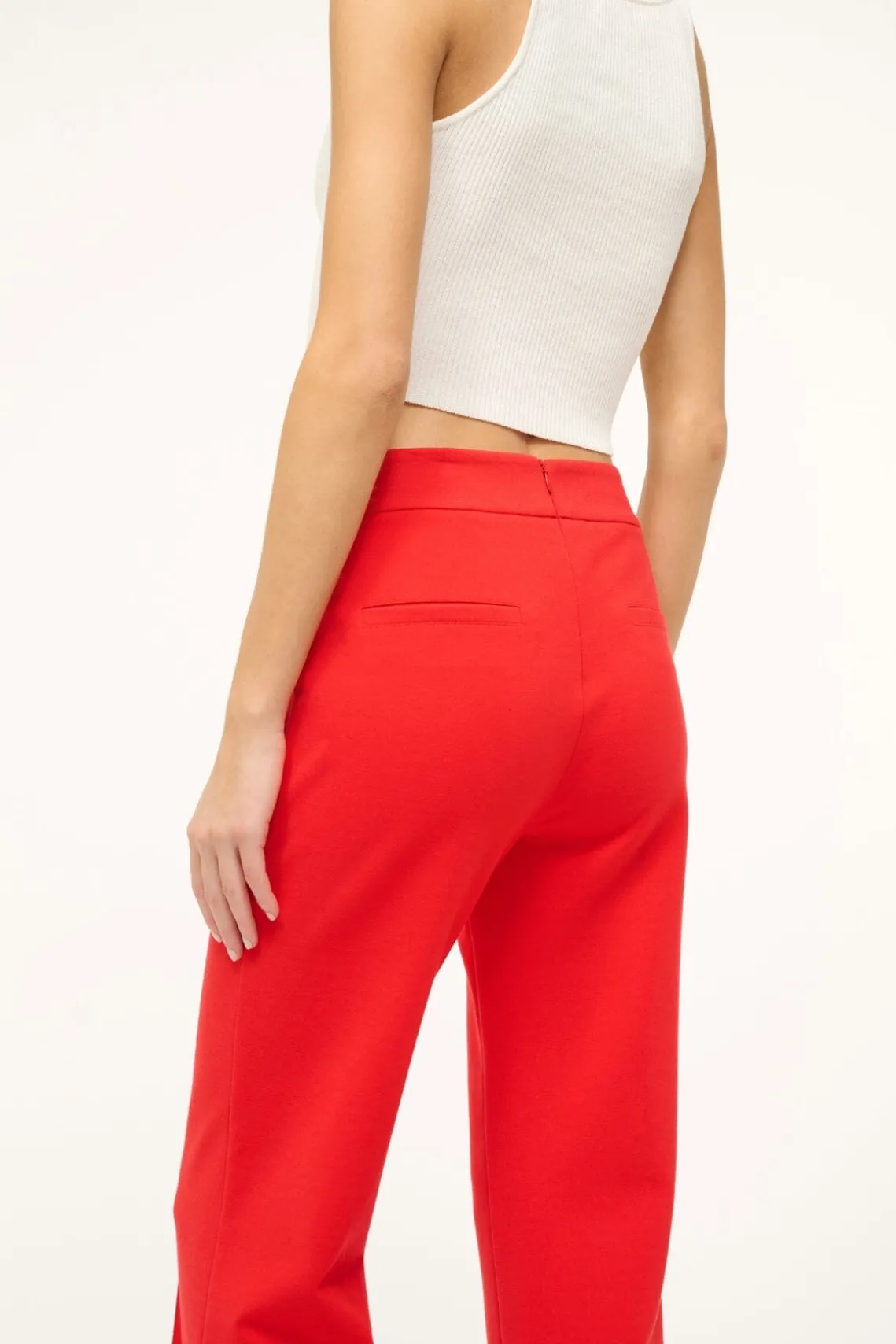 KNACK PANT RED ROSE