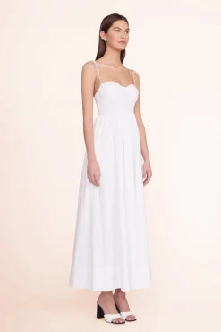 LANDRY DRESS  WHITE