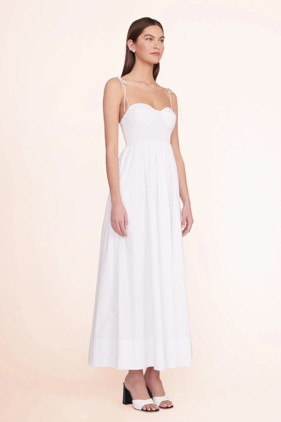 LANDRY DRESS WHITE