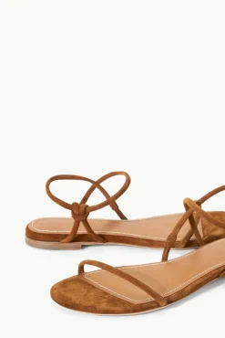 LAUREL SANDAL TAN SUEDE