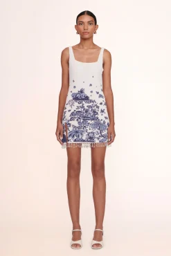 LE SABLE DRESS BLUE TOILE
