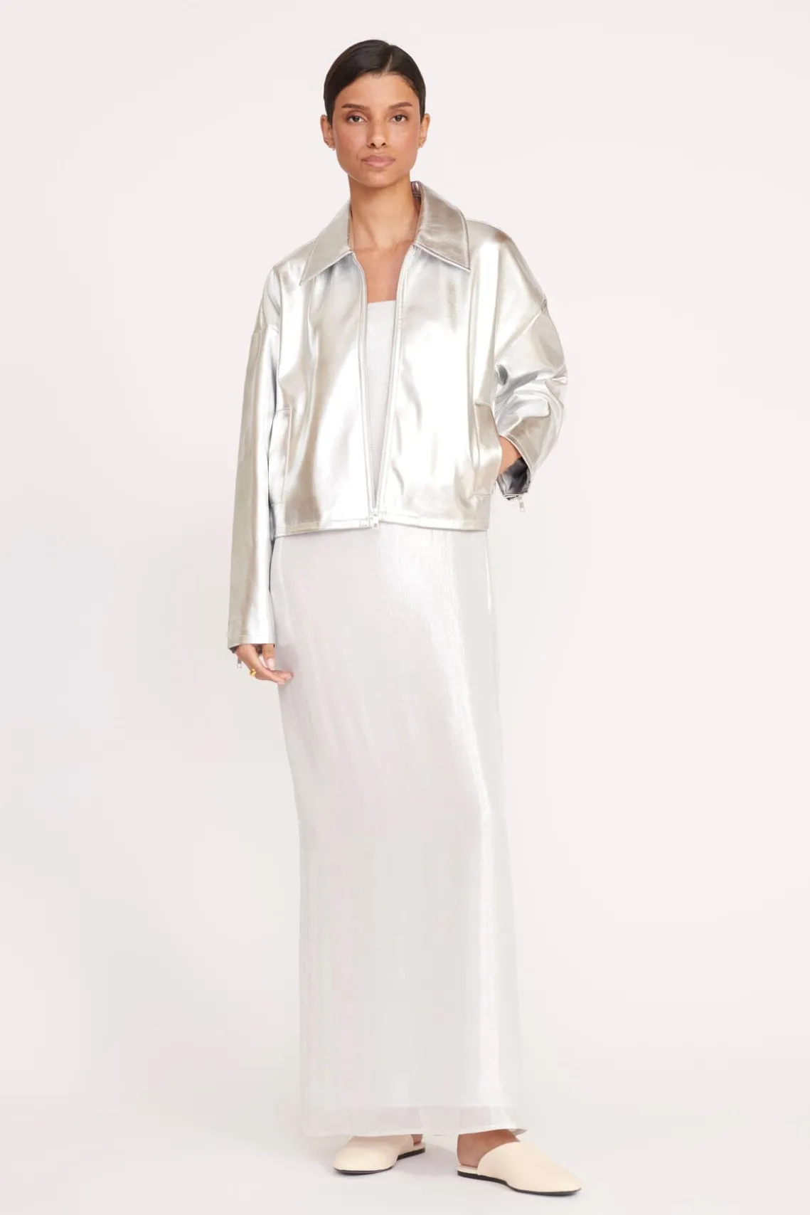 LENNOX JACKET SILVER