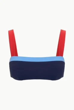 LIV BIKINI TOP NAVY COLORBLOCK