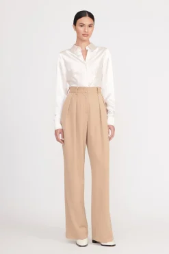 LUISA PANT CAMEL SUITING