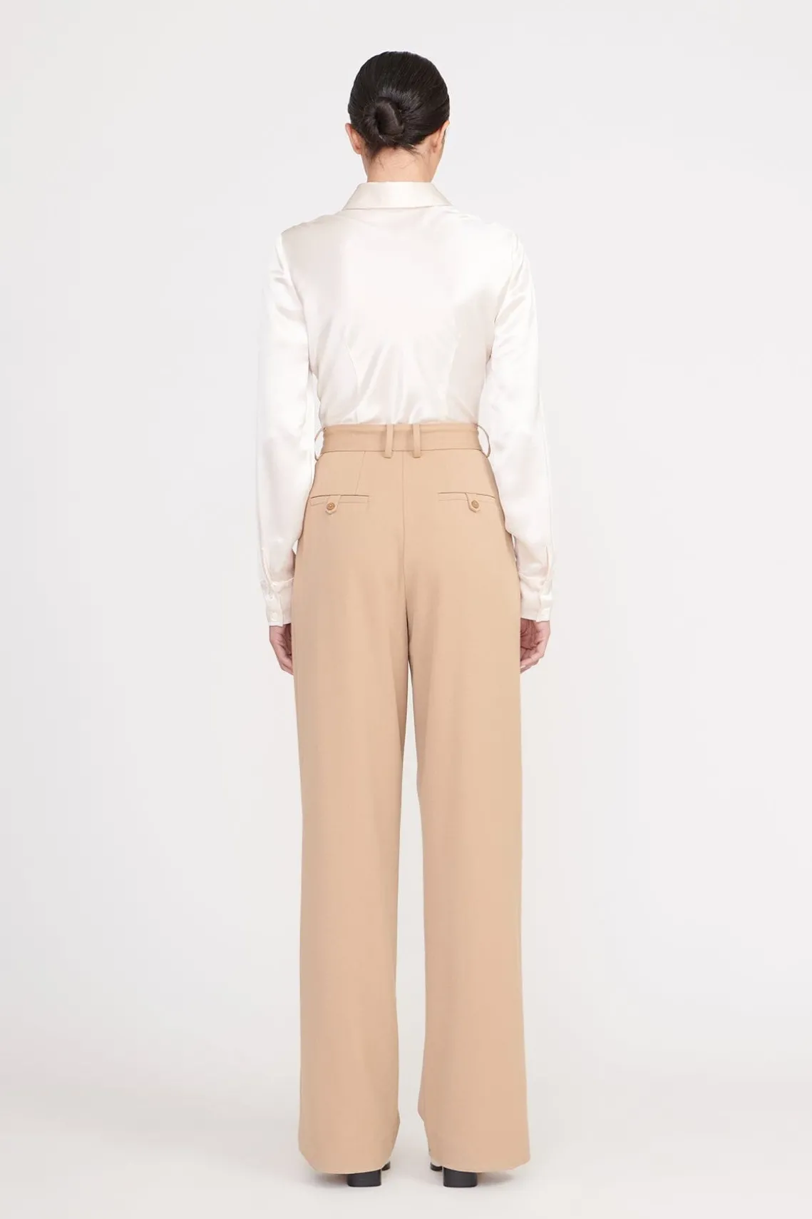 LUISA PANT CAMEL SUITING