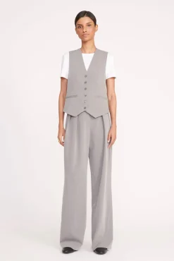 LUISA PANT HEATHER GREY SUITING