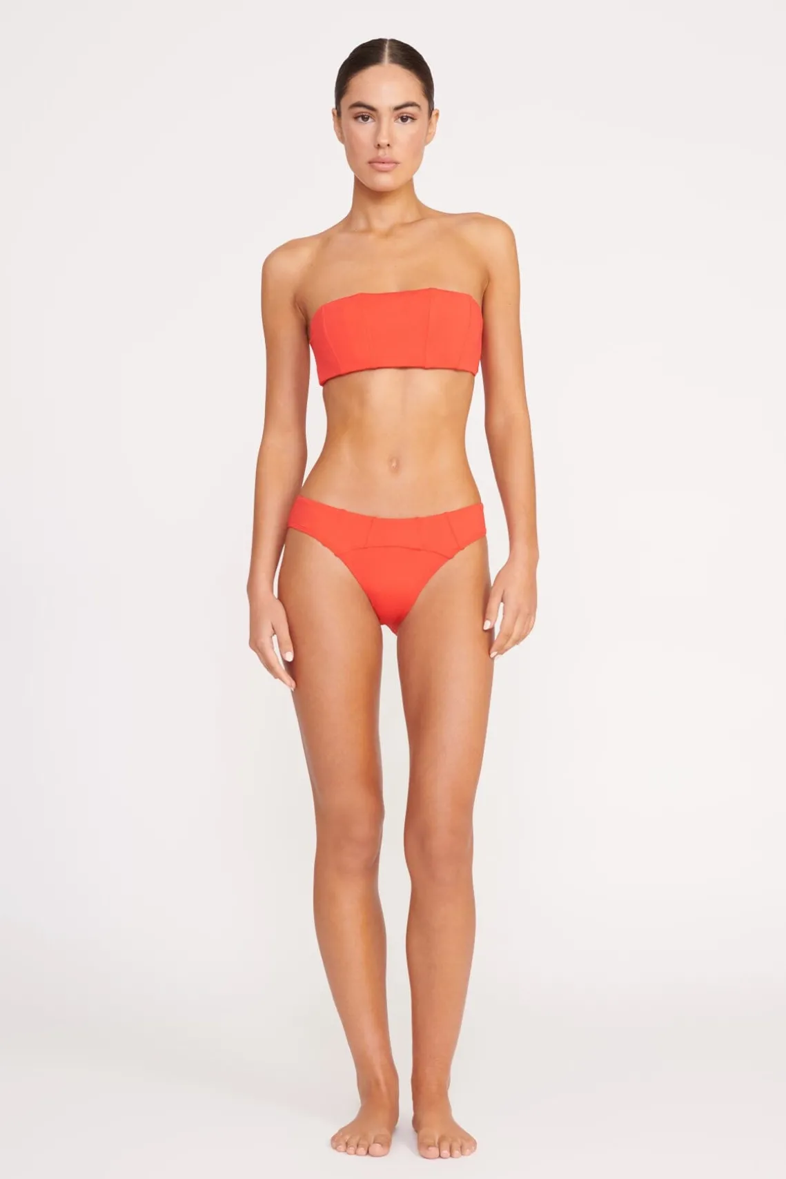 MALA BIKINI TOP RED ROSE