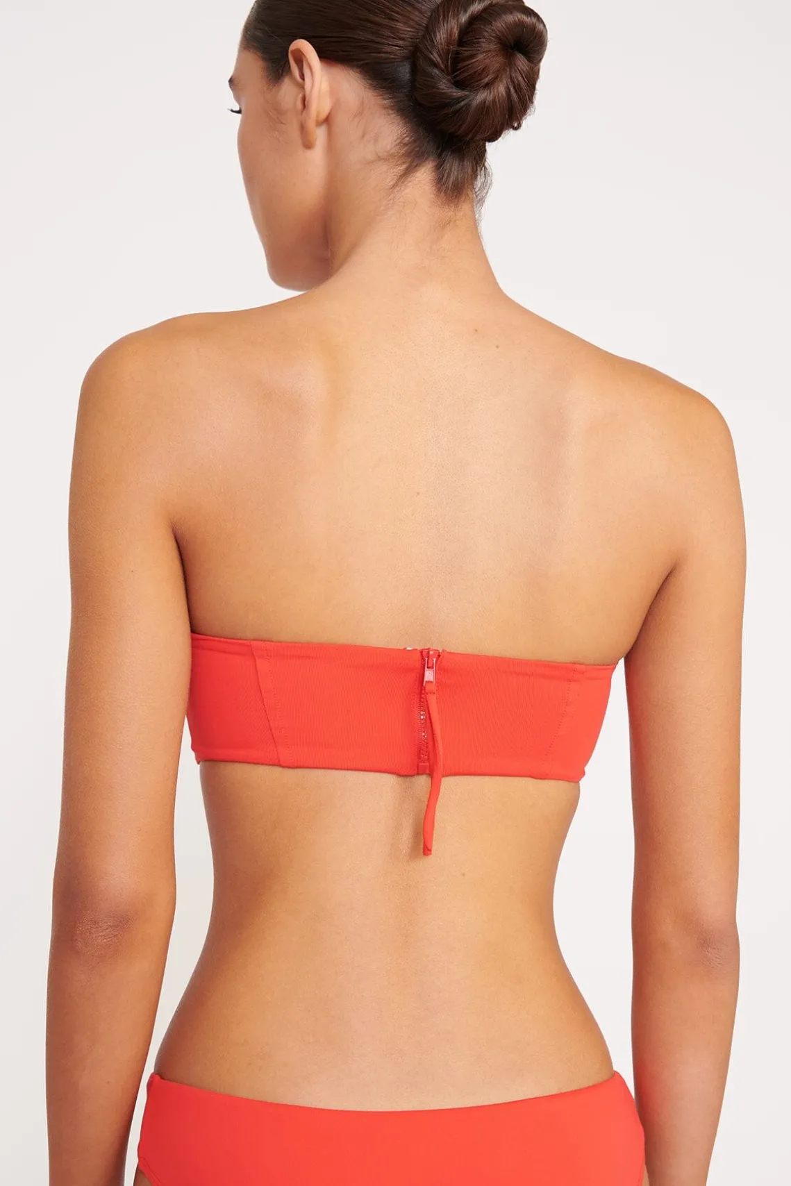 MALA BIKINI TOP RED ROSE