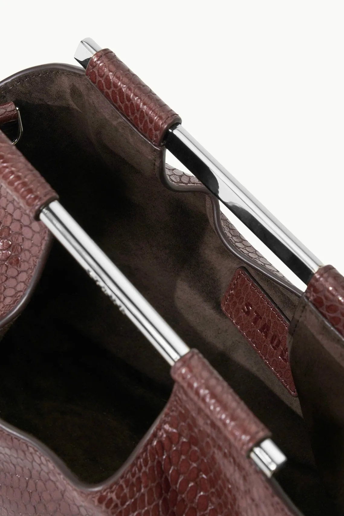 MAR MINI BUCKET BAG MAHOGANY