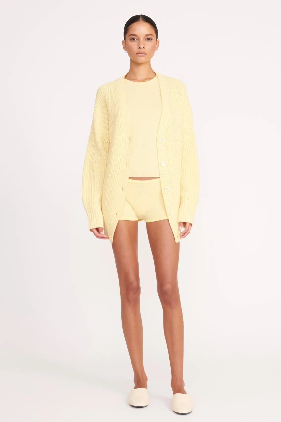 MATILDA CARDIGAN LEMON DROP