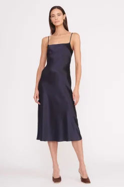 MEANDER DRESS NAVY