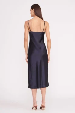 MEANDER DRESS NAVY