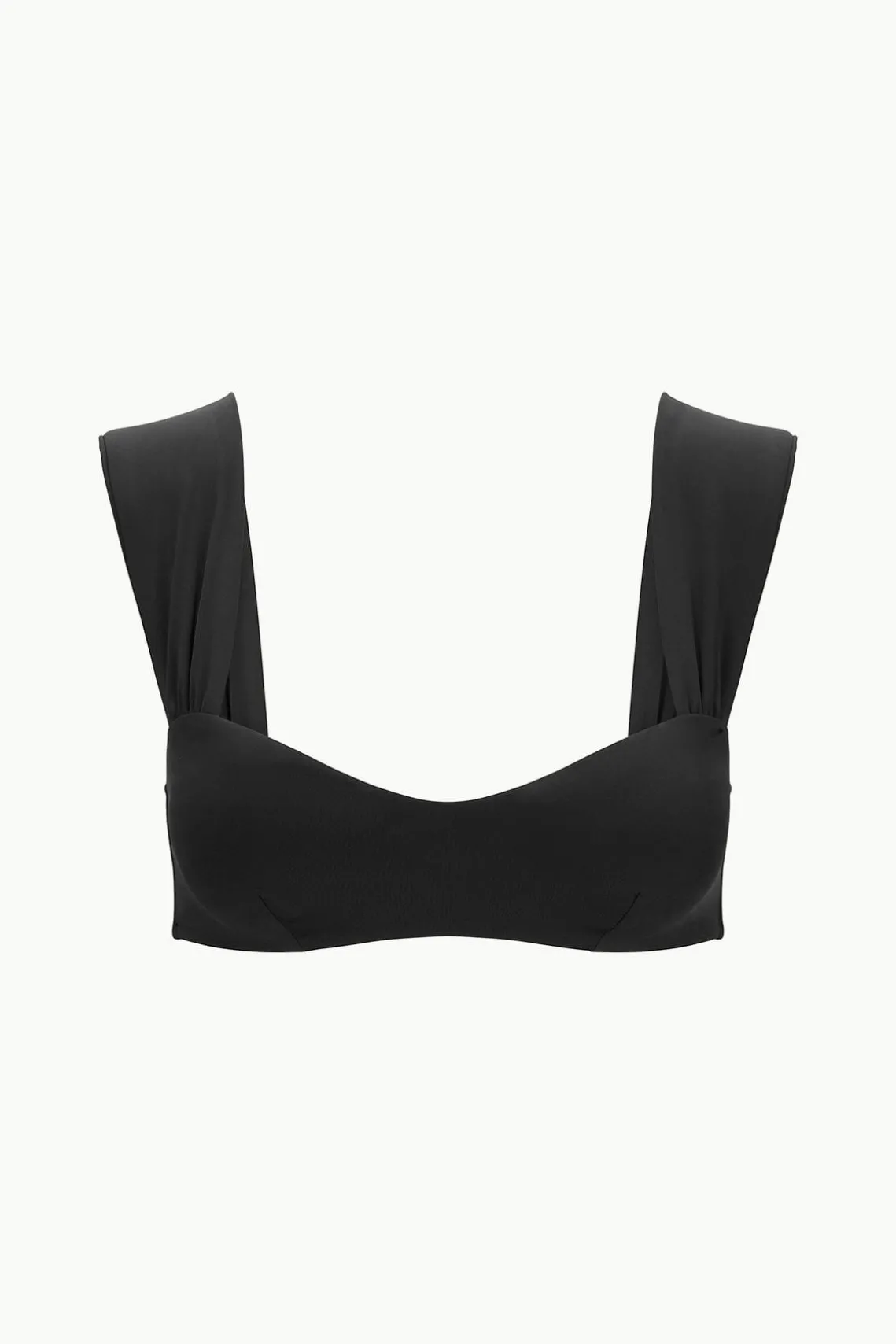 MELROSE BIKINI TOP BLACK