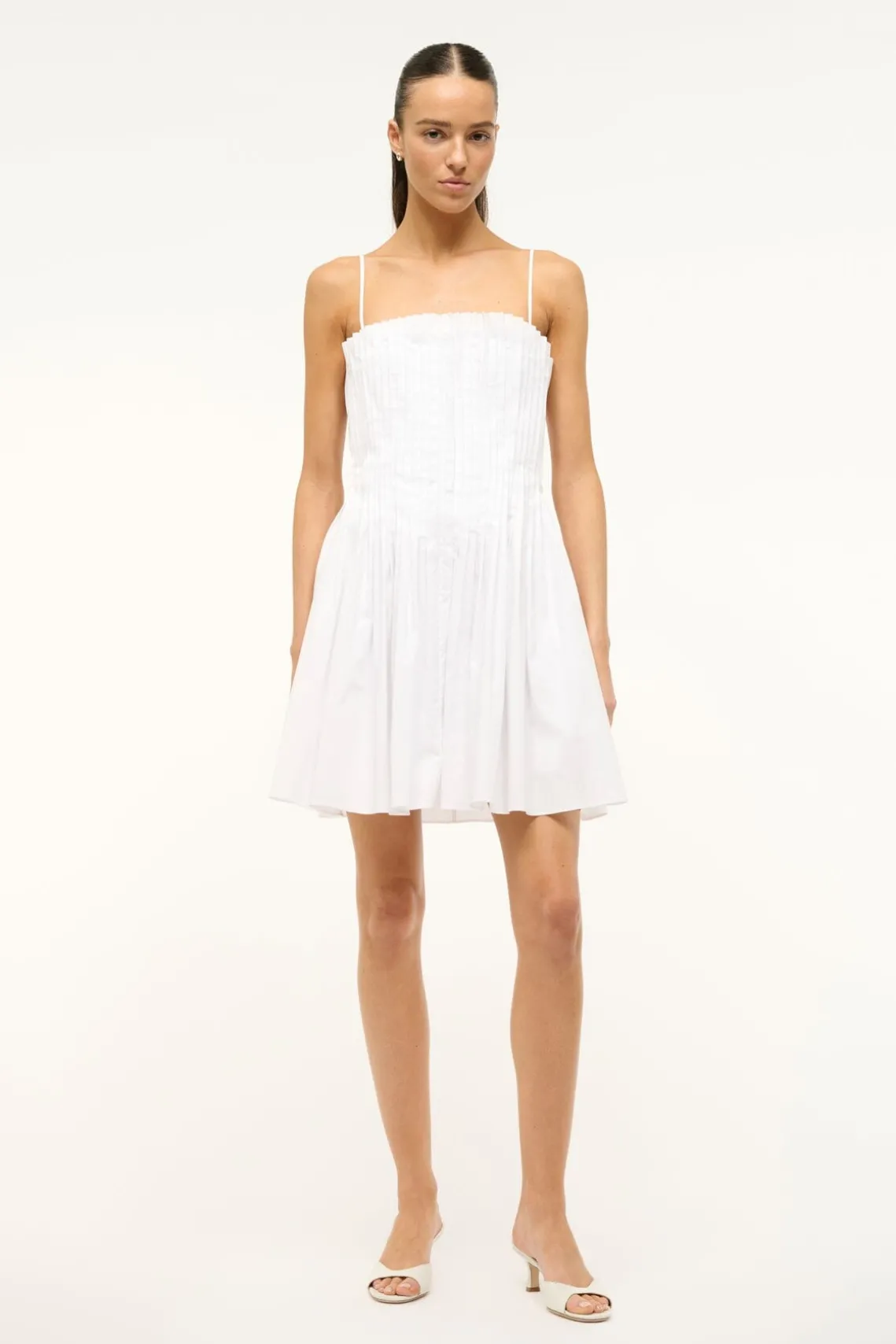 MINI BELLA DRESS WHITE