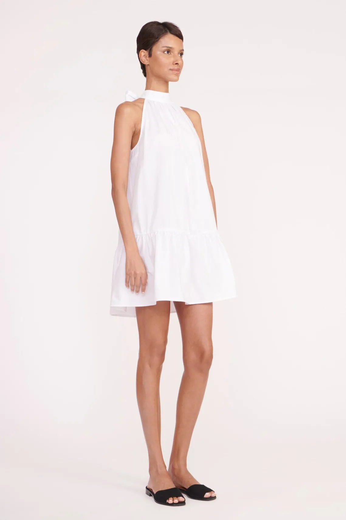 MINI MARLOWE DRESS WHITE