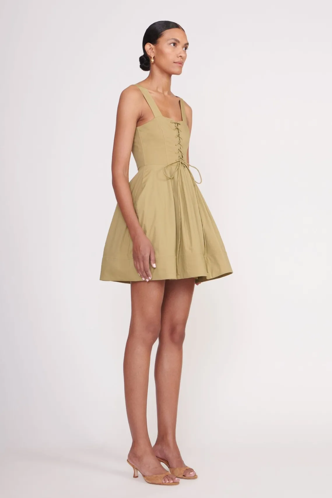 MINI SUTTON DRESS KHAKI