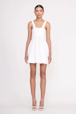 MINI SUTTON DRESS WHITE
