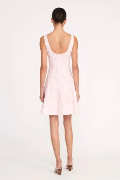 MINI WELLS DRESS CHERRY BLOSSOM IVORY TOILE