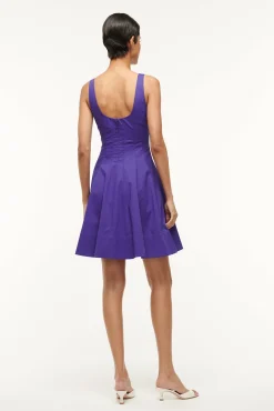 MINI WELLS DRESS VIOLET