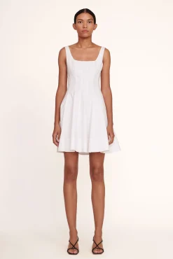 MINI WELLS DRESS WHITE