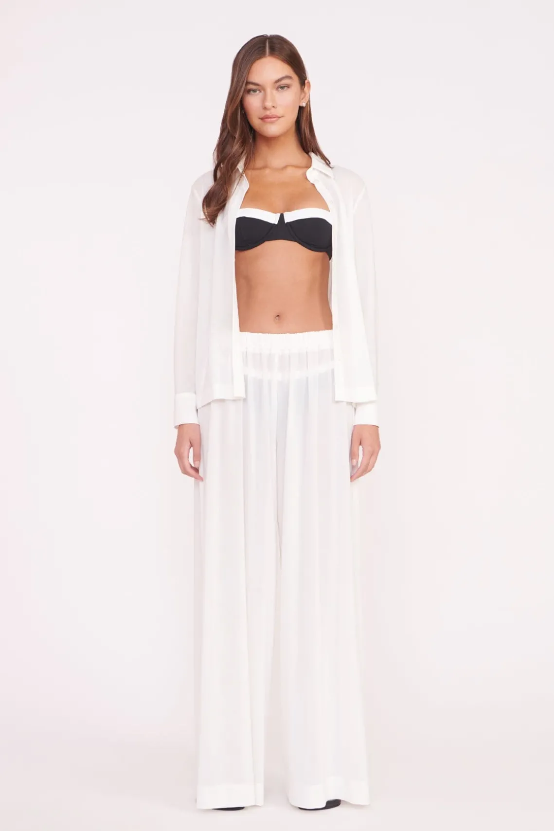 MIRIAM COVERUP TOP WHITE