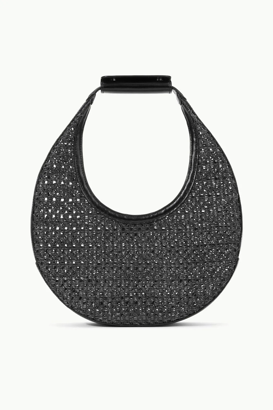 MOON WOVEN BAG BLACK