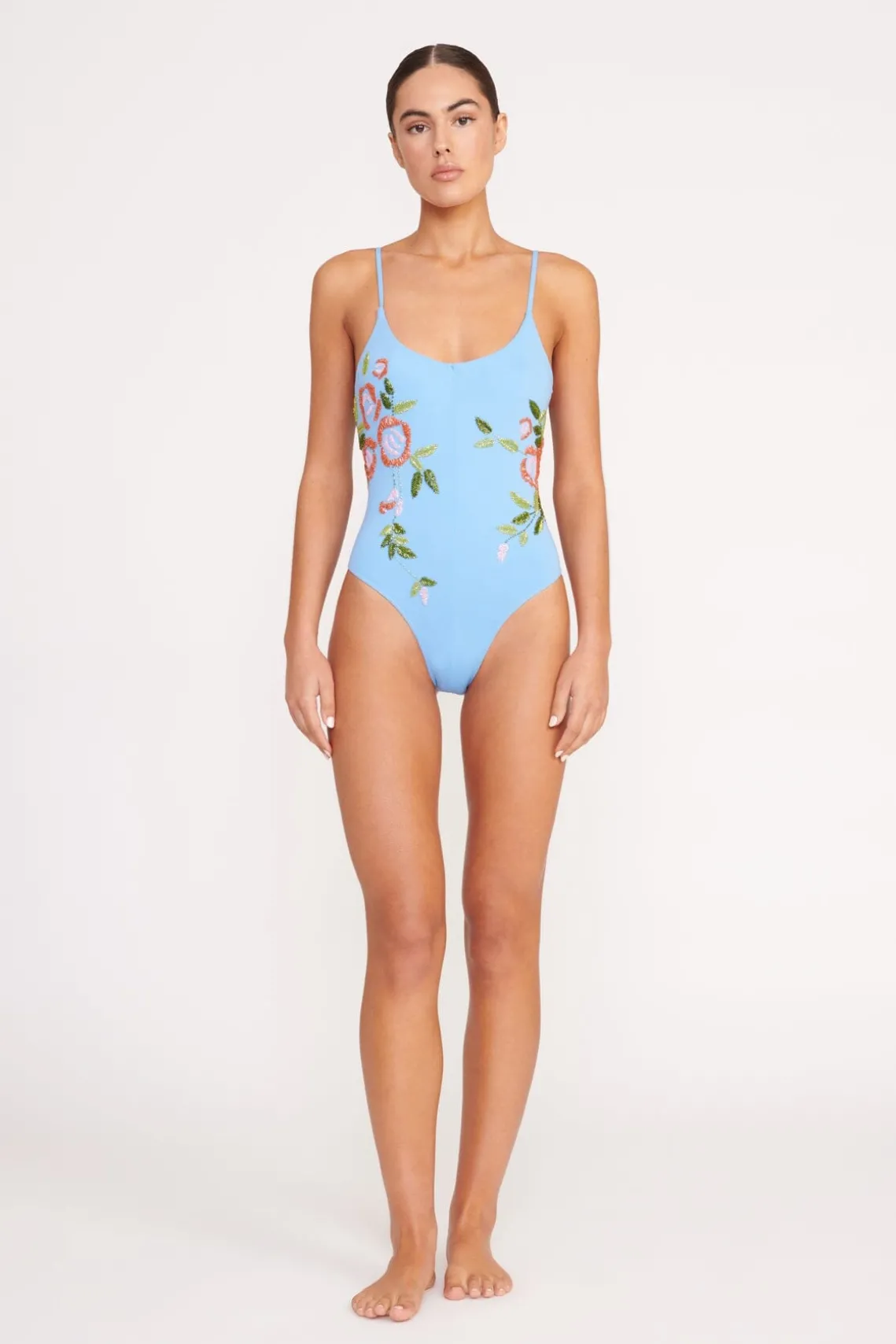 NAHLA ONE PIECE DIAMOND ROSE