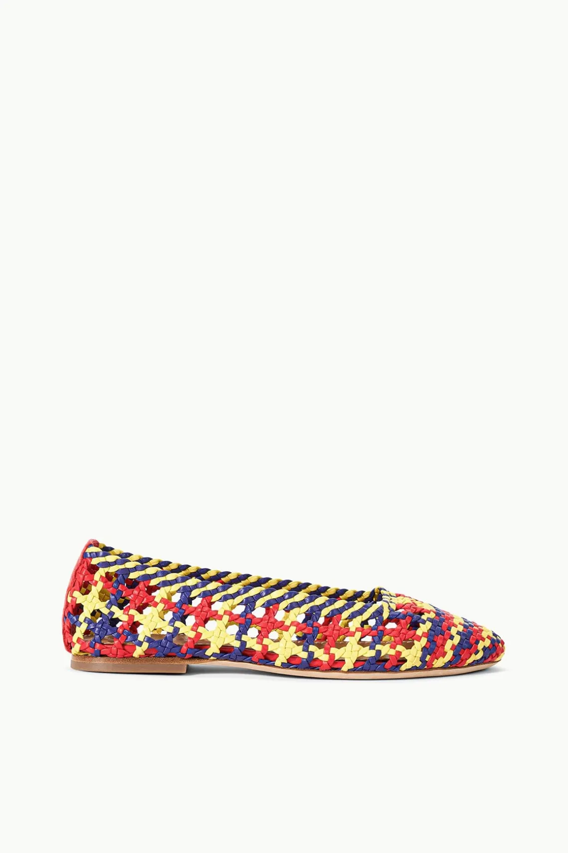NELL CROCHET BALLERINA RED ROSE MULTI
