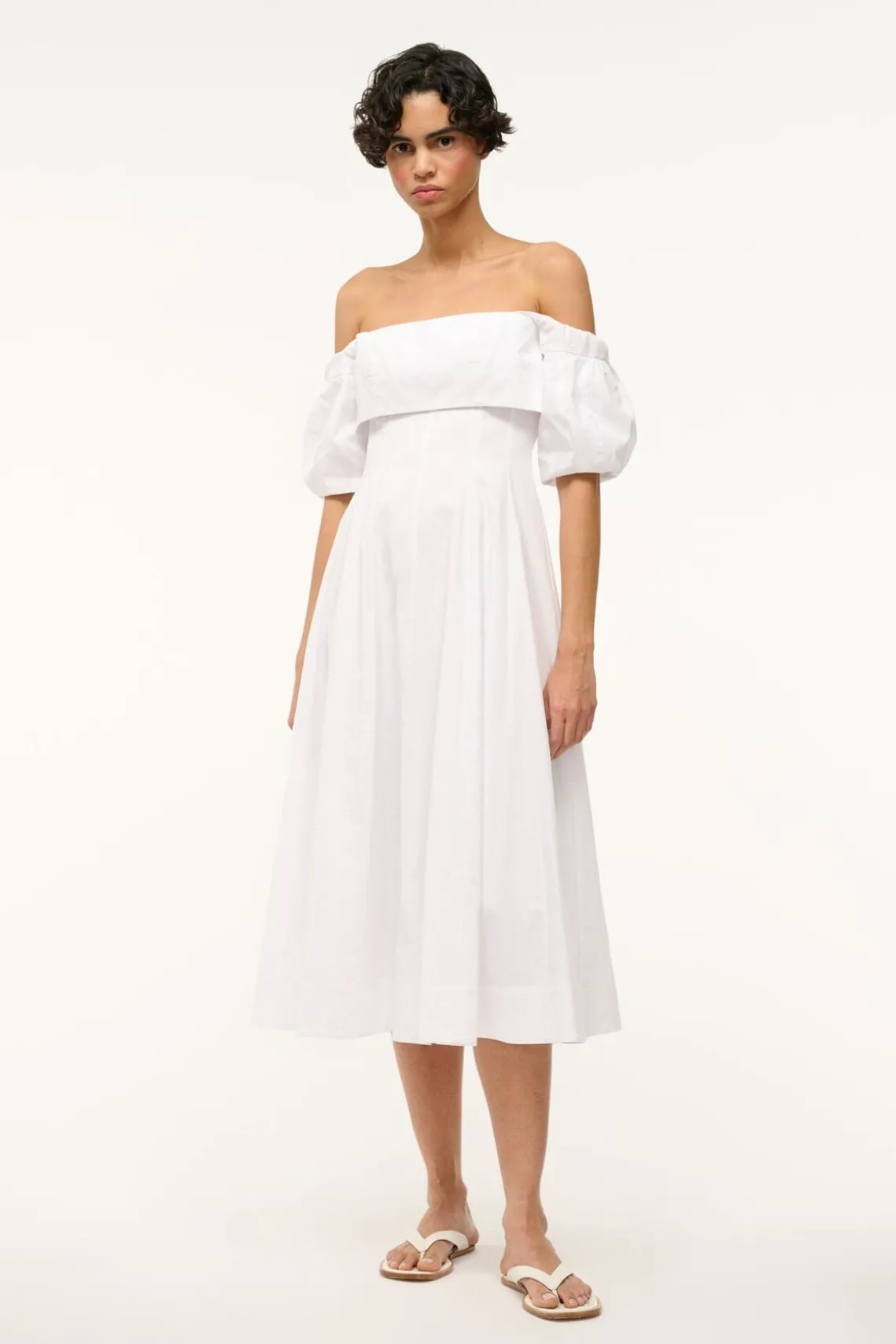 PALERMO DRESS WHITE