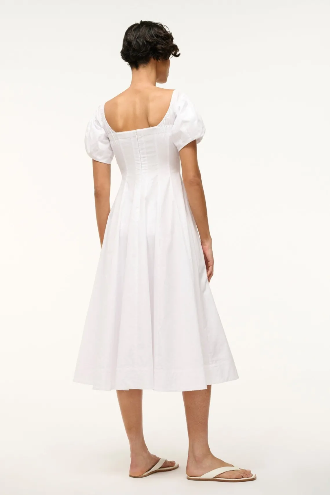 PALERMO DRESS WHITE