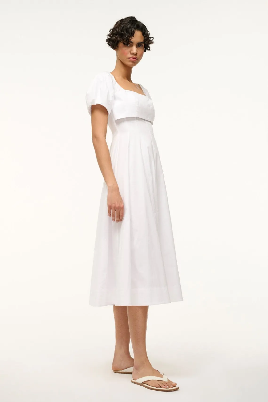 PALERMO DRESS WHITE
