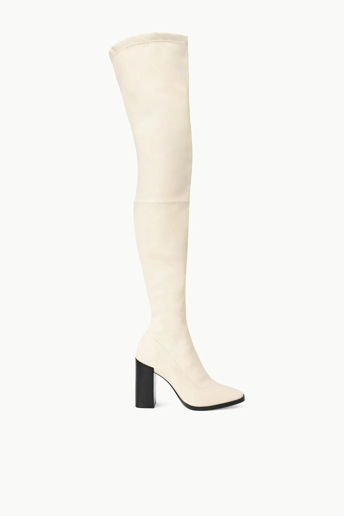 PAZ OVER THE KNEE BOOT CREAM