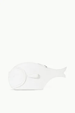 PESCE LEATHER CLUTCH PAPER