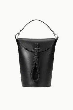 PHOEBE CONVERTIBLE BUCKET BAG BLACK