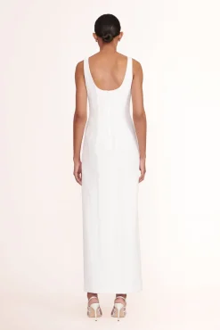 PORTRAIT DRESS WHITE