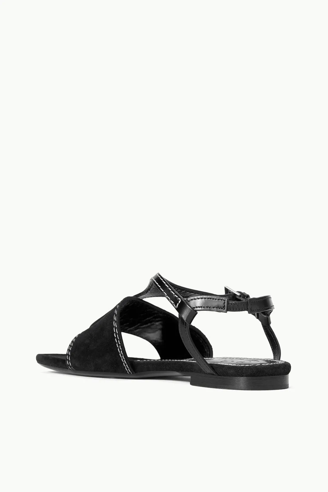 PURA VIDA FLAT SANDAL BLACK