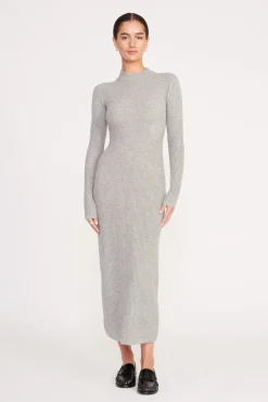 RAMONA DRESS HEATHER GREY