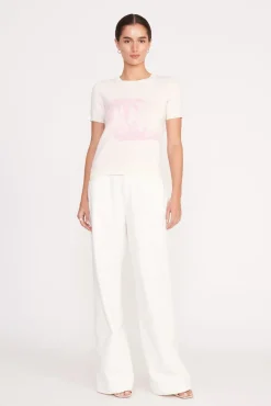 REYNA SWEATER IVORY CHERRY BLOSSOM TOILE
