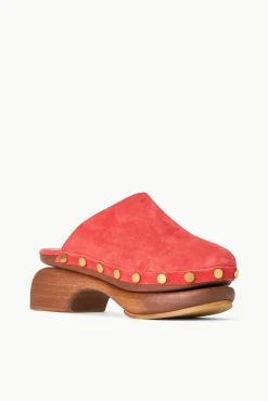 RHODES CLOG RED ROSE
